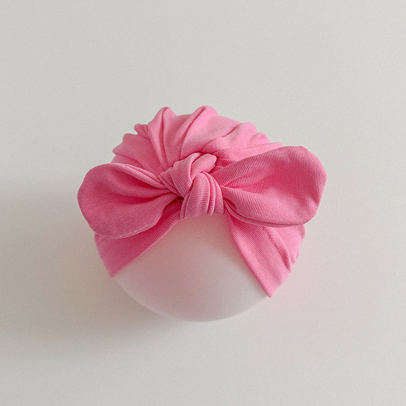 Ethnic Fashion India - Einfarbige Baby Turban Kappe reine Baumwolle