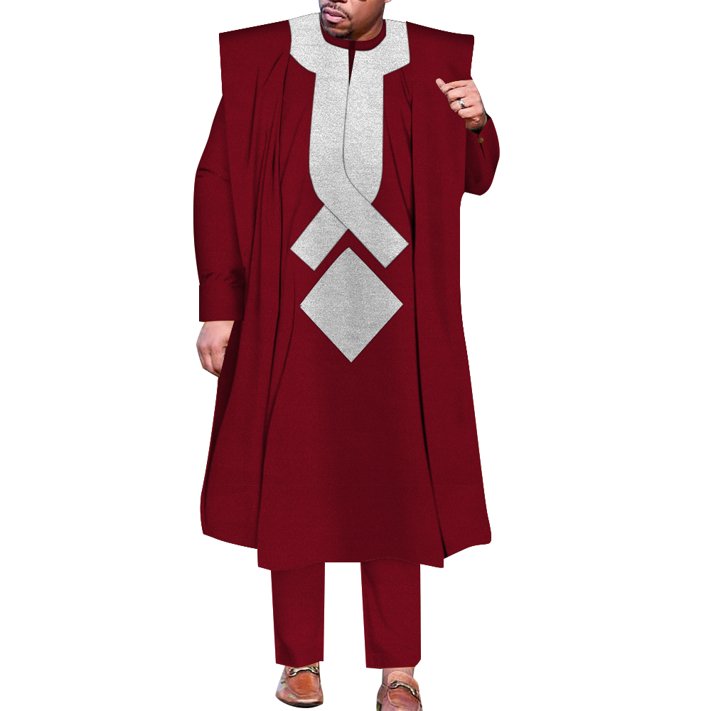 Boubou Men Africa - Afrikanische Männer Boubou Dashiki Agbada Robe