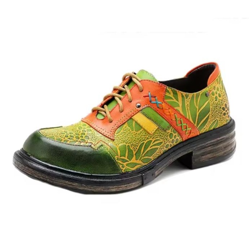 Ethnic Fashion Walk - 4 cm 2025 Schaffell Leder Herbst
