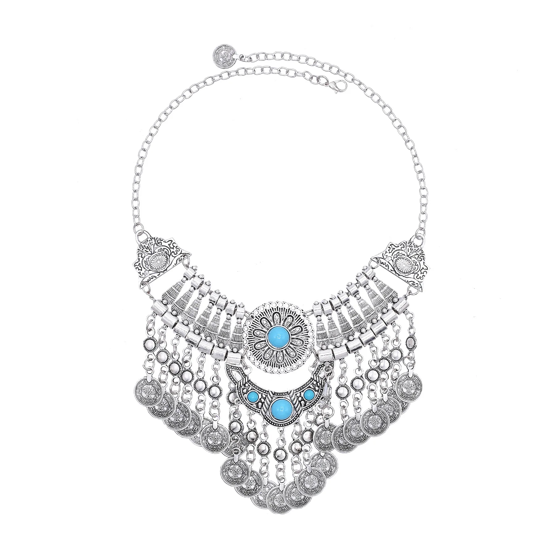 Vintage silbrige Legierung ges – Ethnic Fashion Pakistan Bewertung und Preis