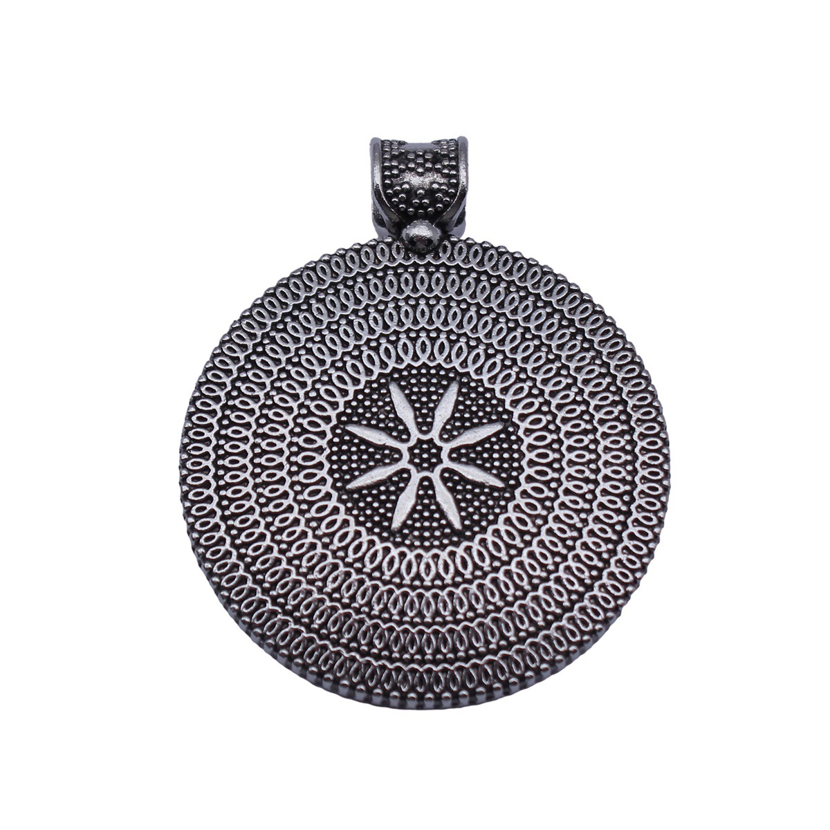 Boho Ethno-Mandala-Anhänger, B – Ethnic Fashion Wear Bewertung und Preis