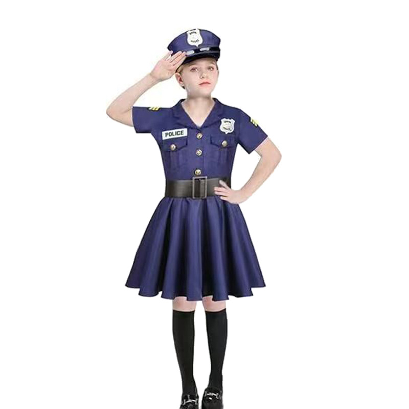 Halloween Kinder-Polizeiunifor – Ethnic Fashion Wear Bewertung und Preis