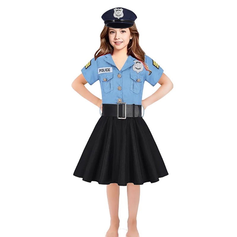 Halloween Kinder-Polizeiunifor – Ethnic Fashion Wear Bewertung und Preis