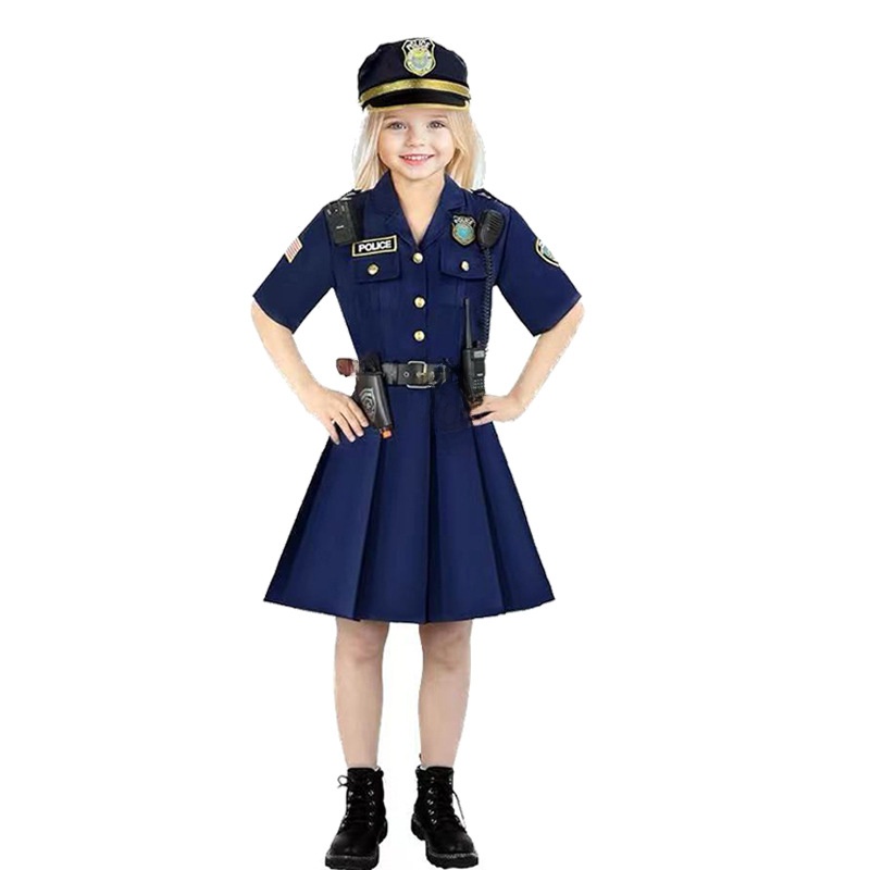 Halloween Kinder-Polizeiunifor – Ethnic Fashion Wear Bewertung und Preis