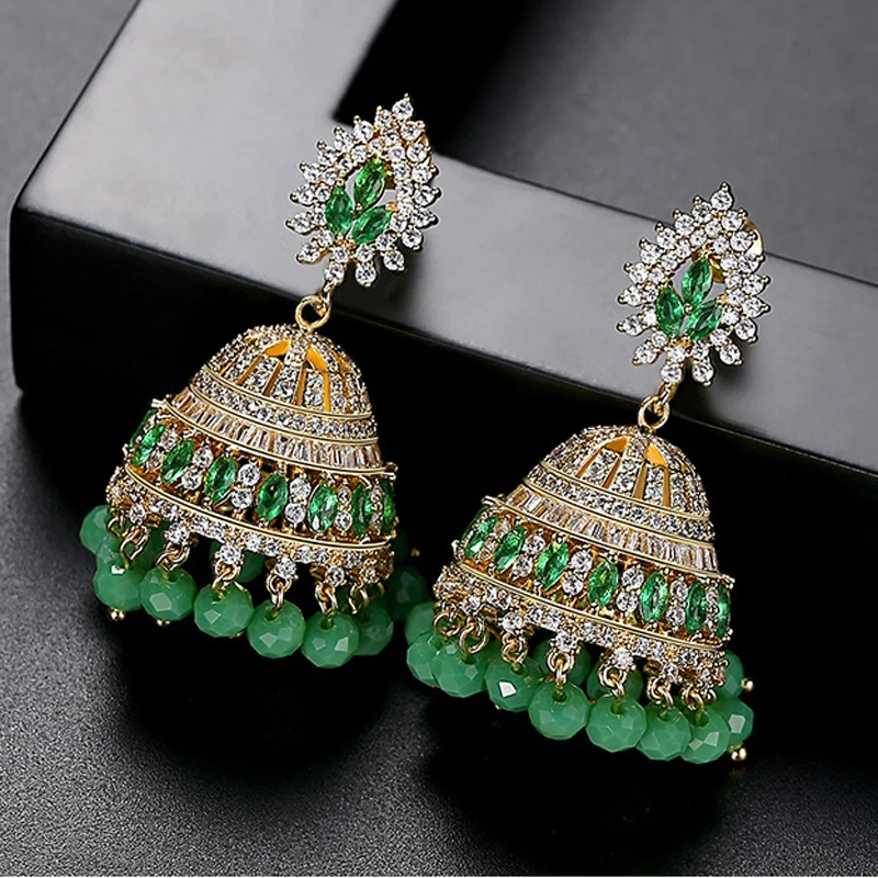 Indien Pakistan Ohrringe Kupfe – Ethnic Fashion Pakistan Bewertung und Preis
