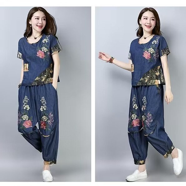 Ethno-Stil Plus Size Damenanzu – Ethnic Fashion Wear Bewertung und Preis