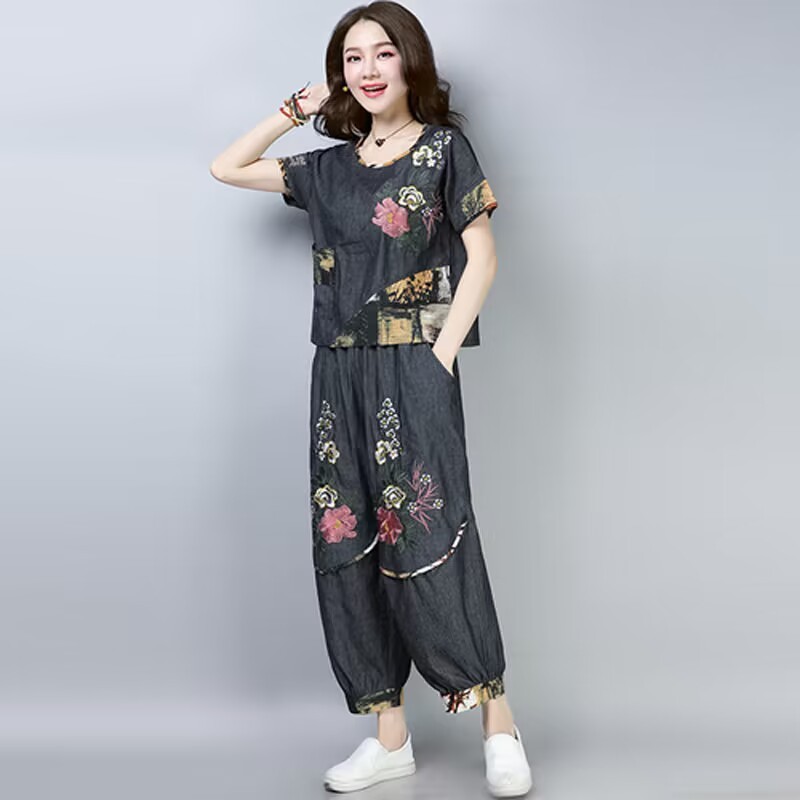 Ethno-Stil Plus Size Damenanzu – Ethnic Fashion Wear Bewertung und Preis