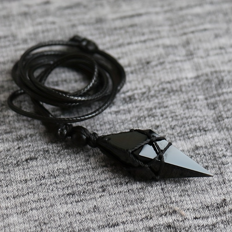 Schwarze Obsidian-Pfeilspitzen – Fashion Show Ethnic Wear Bewertung und Preis