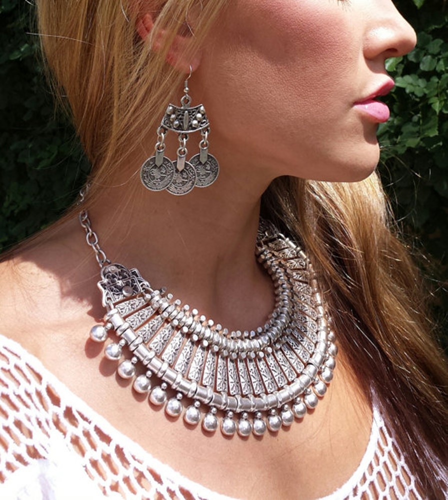 Vintage silberne Strand münzen – Ethnic Fashion Pakistan Bewertung und Preis
