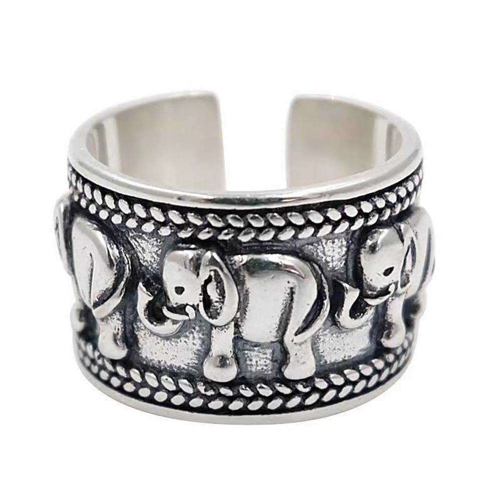 Punk Vintage silbernen Elefant – Ethnic Fashion Pakistan Bewertung und Preis