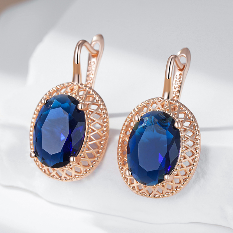Kienl Hot Oval Blau Natürliche – Ethnic Fashion Trend Bewertung und Preis