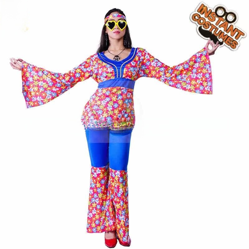 Damen Hippie-Kostüm mit Großen – Ethnic Fashion Trend Bewertung und Preis